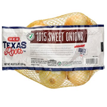 H-E-B Texas Roots Fresh Sweet Onions, 3 lb bag