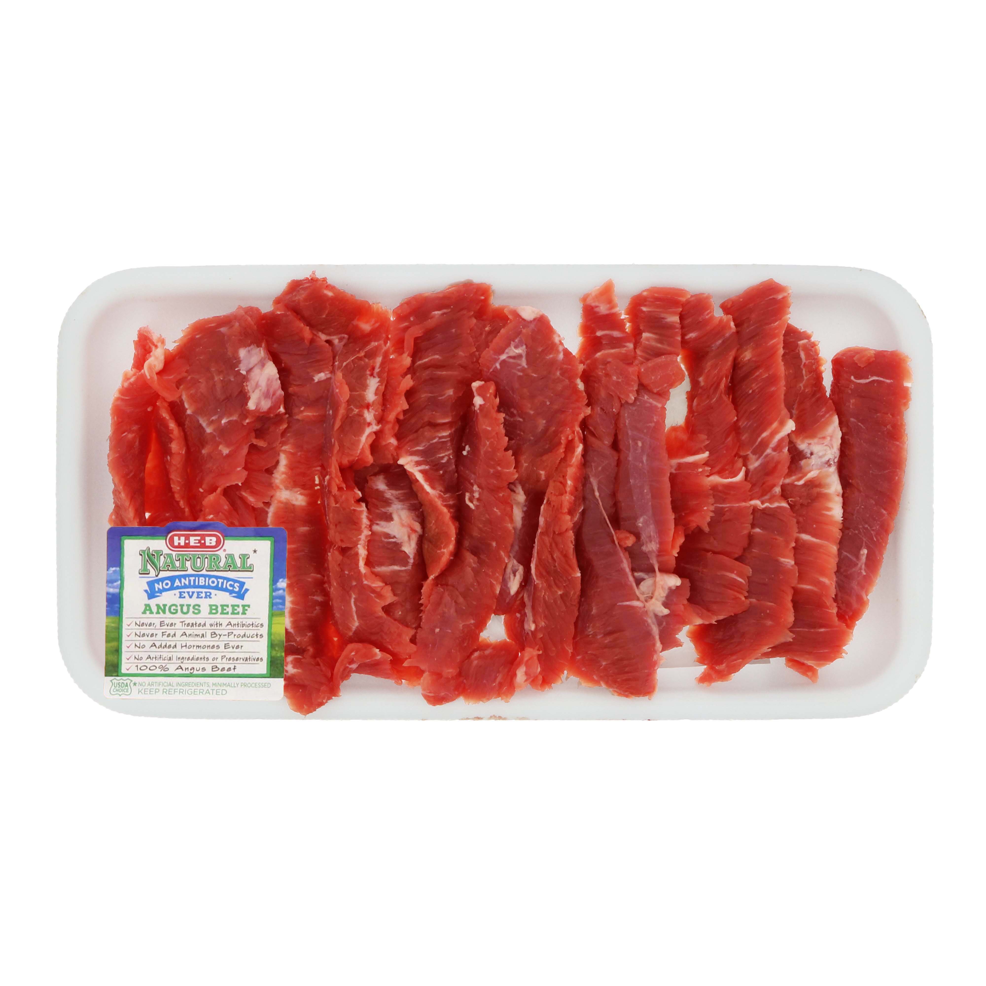 HEB Natural Beef Beef for Stir Fry, USDA Choice Shop Beef at HEB