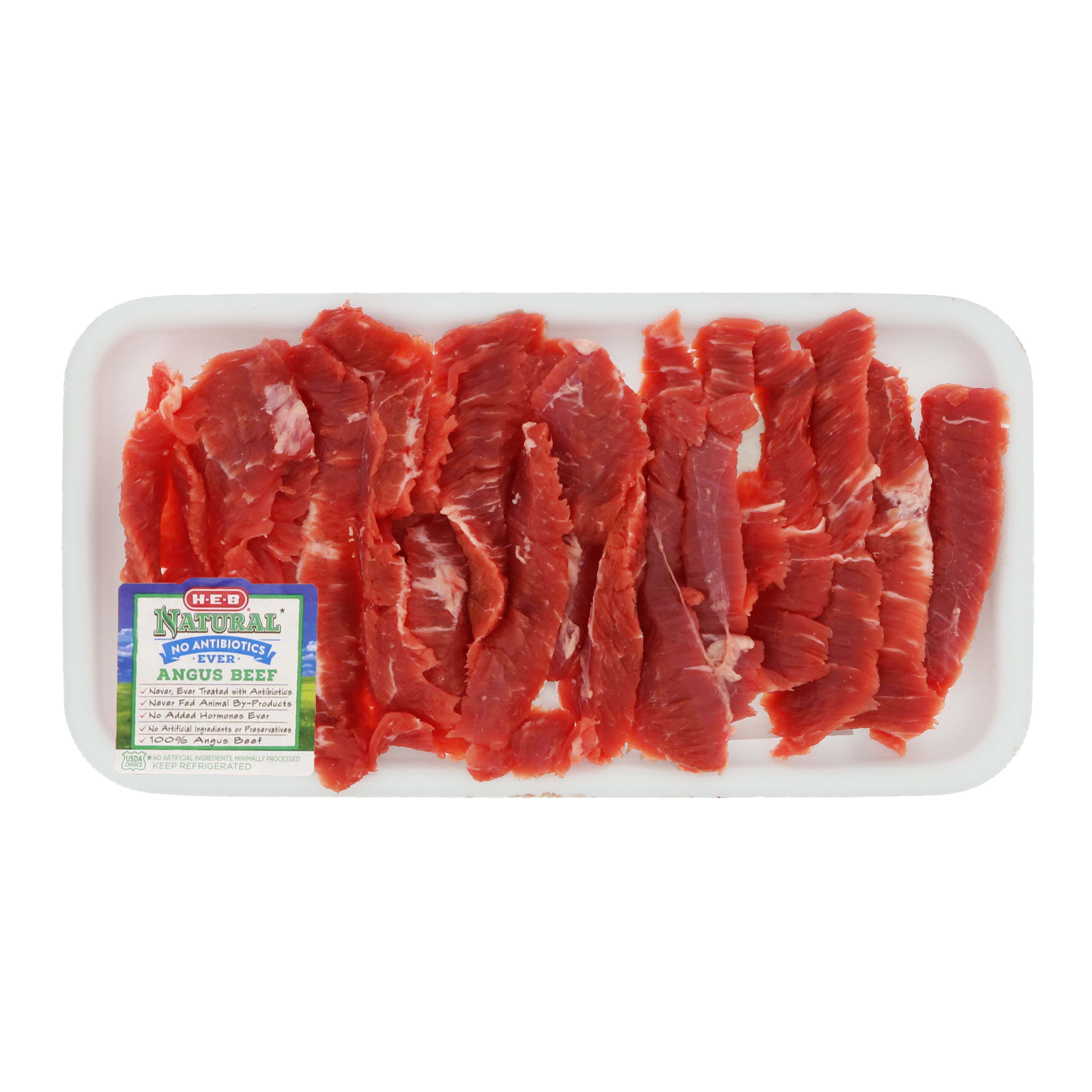 H-E-B Natural Beef Beef For Stir Fry, USDA Choice - Shop Beef At H-E-B