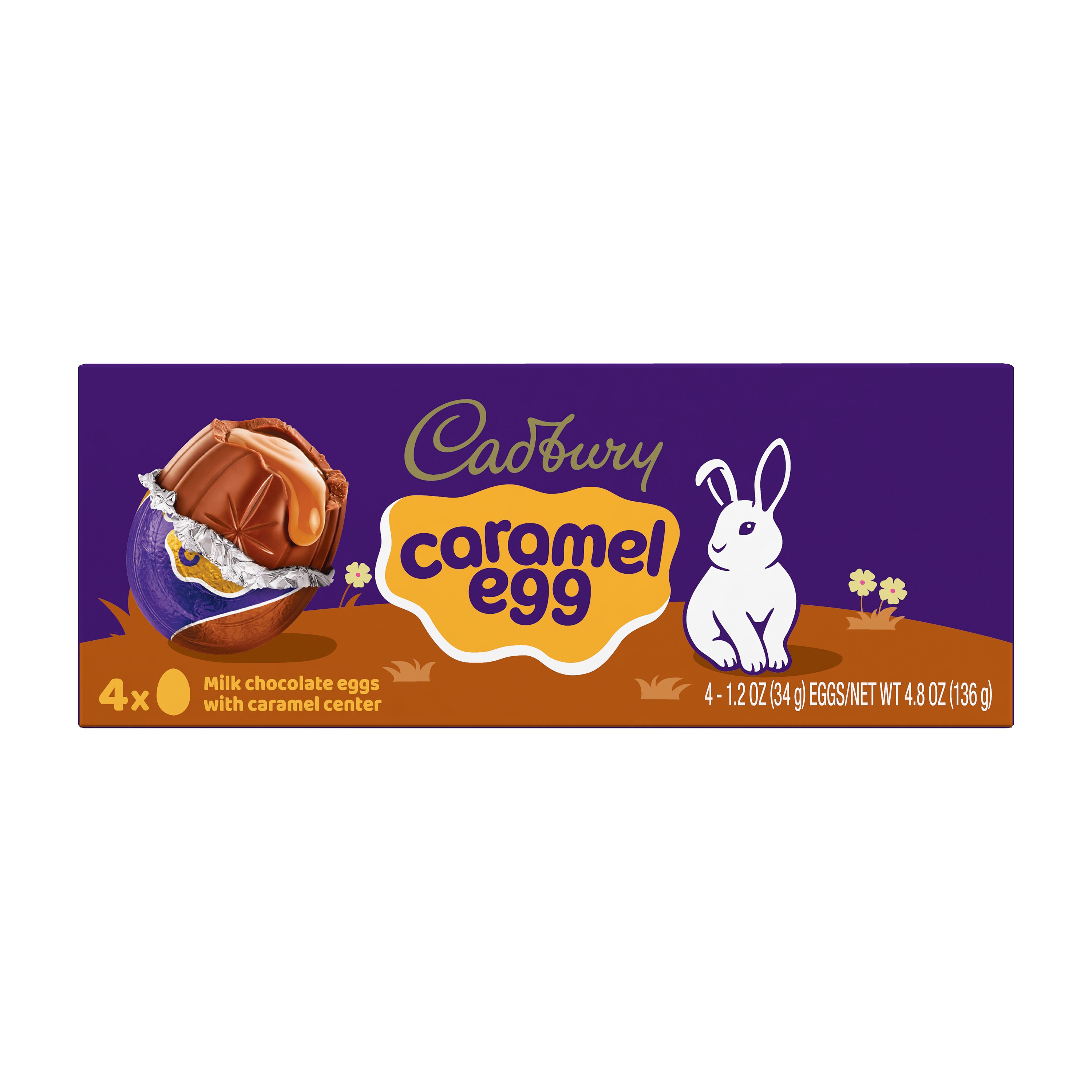 Cadbury Caramel Egg Milk Chocolate Easter Candy - Shop Candy At H-E-B