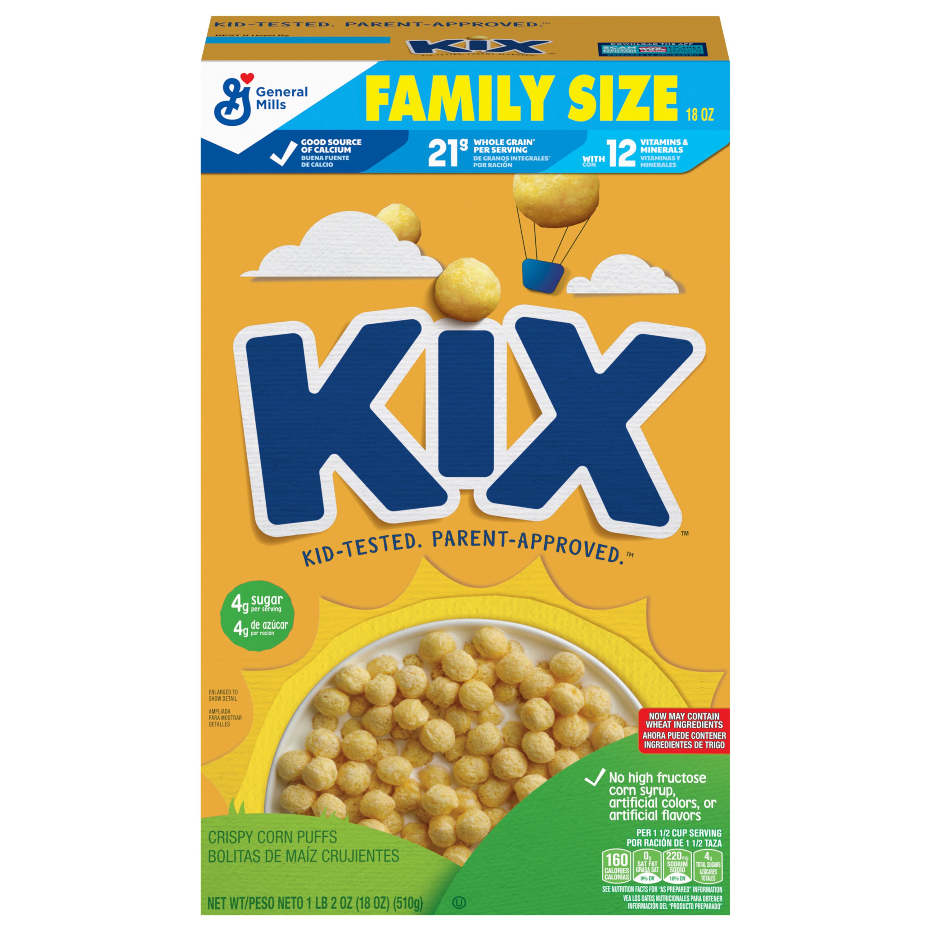 General Mills Kix Cereal - Shop Cereal at H-E-B