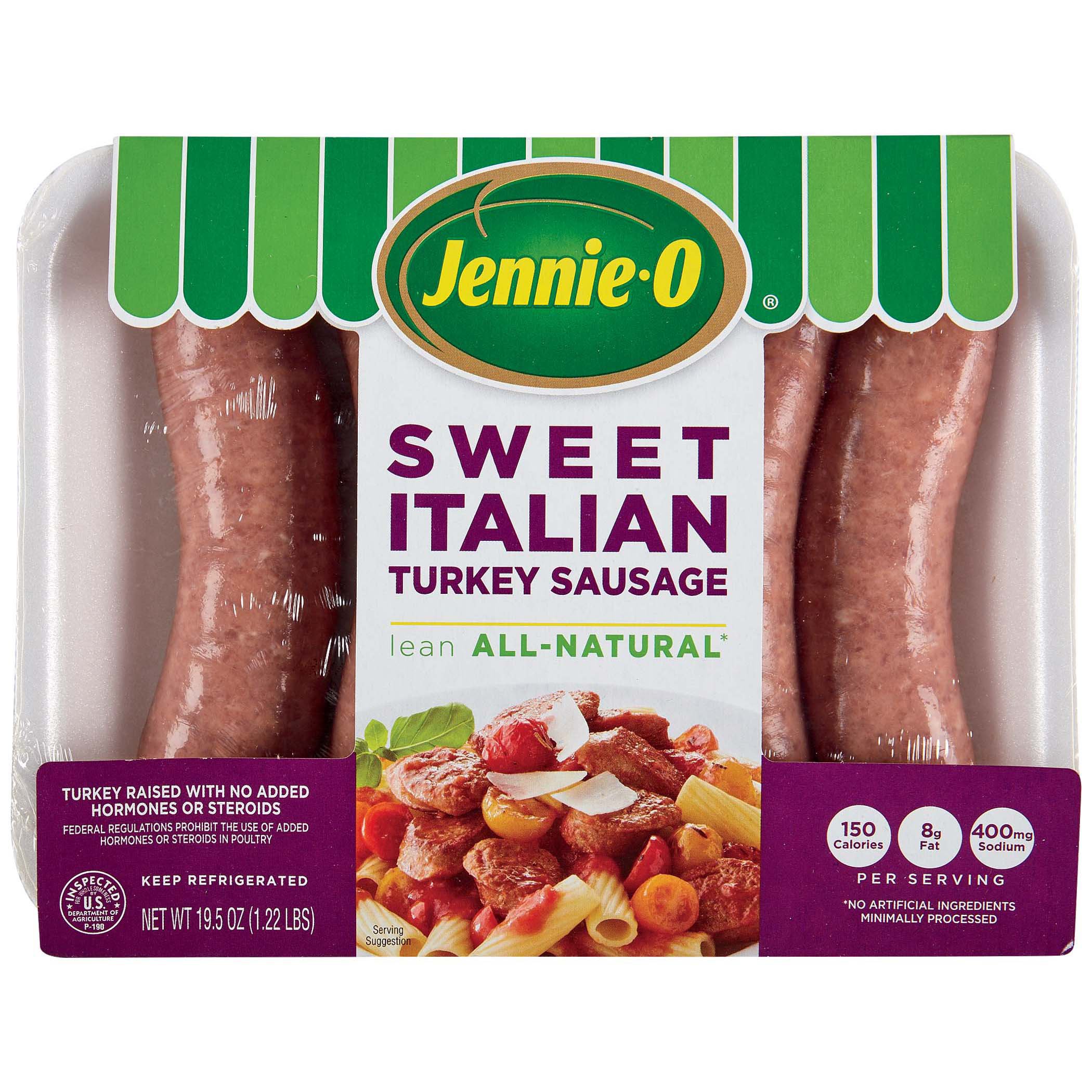 Jennie-O Lean Italian Turkey Sausage Links - Sweet, 19.5 oz