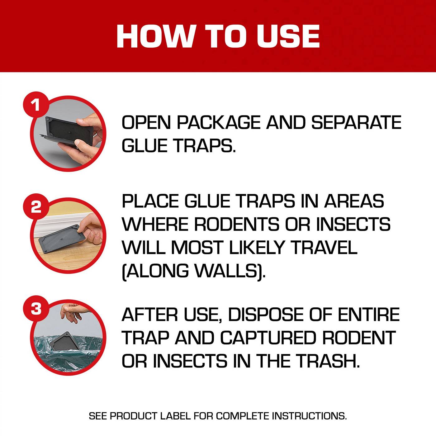 Tomcat Mouse Size Glue Traps; image 7 of 11