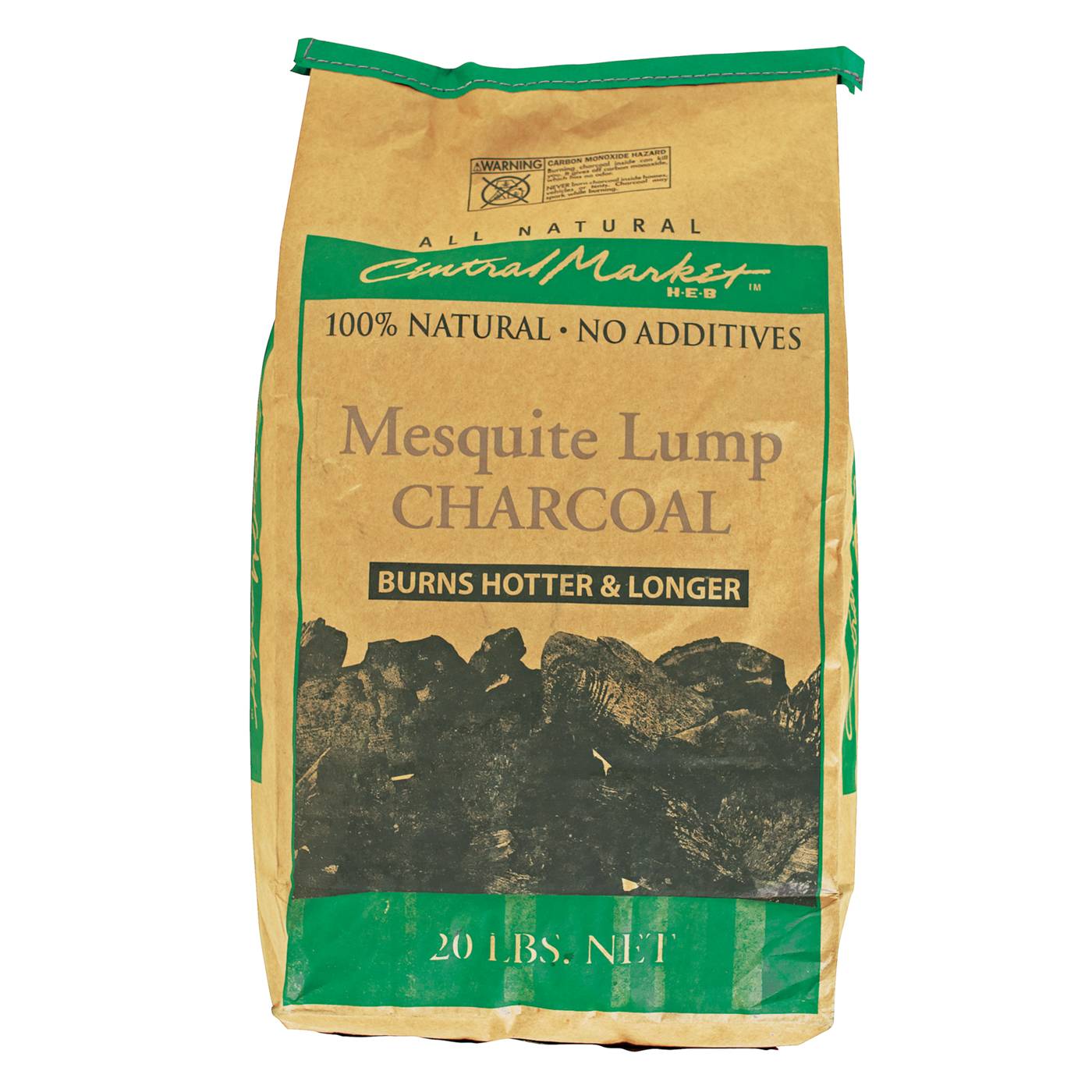 Central Market Mesquite Lump Charcoal; image 1 of 2