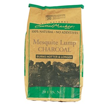 Central Market Mesquite Lump Charcoal, 20 lb