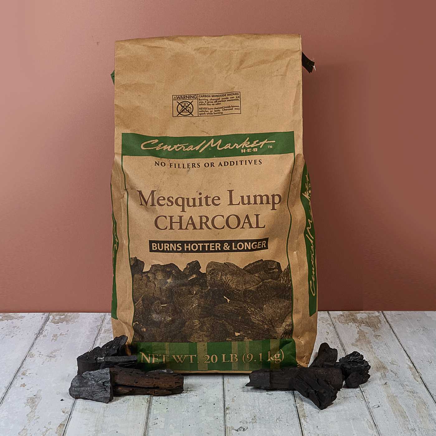 Central Market Mesquite Lump Charcoal; image 2 of 2