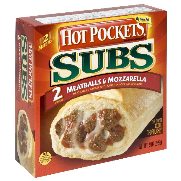 Hot Pockets Meatballs & Mozzarella Subs Shop Meals & Sides at HEB