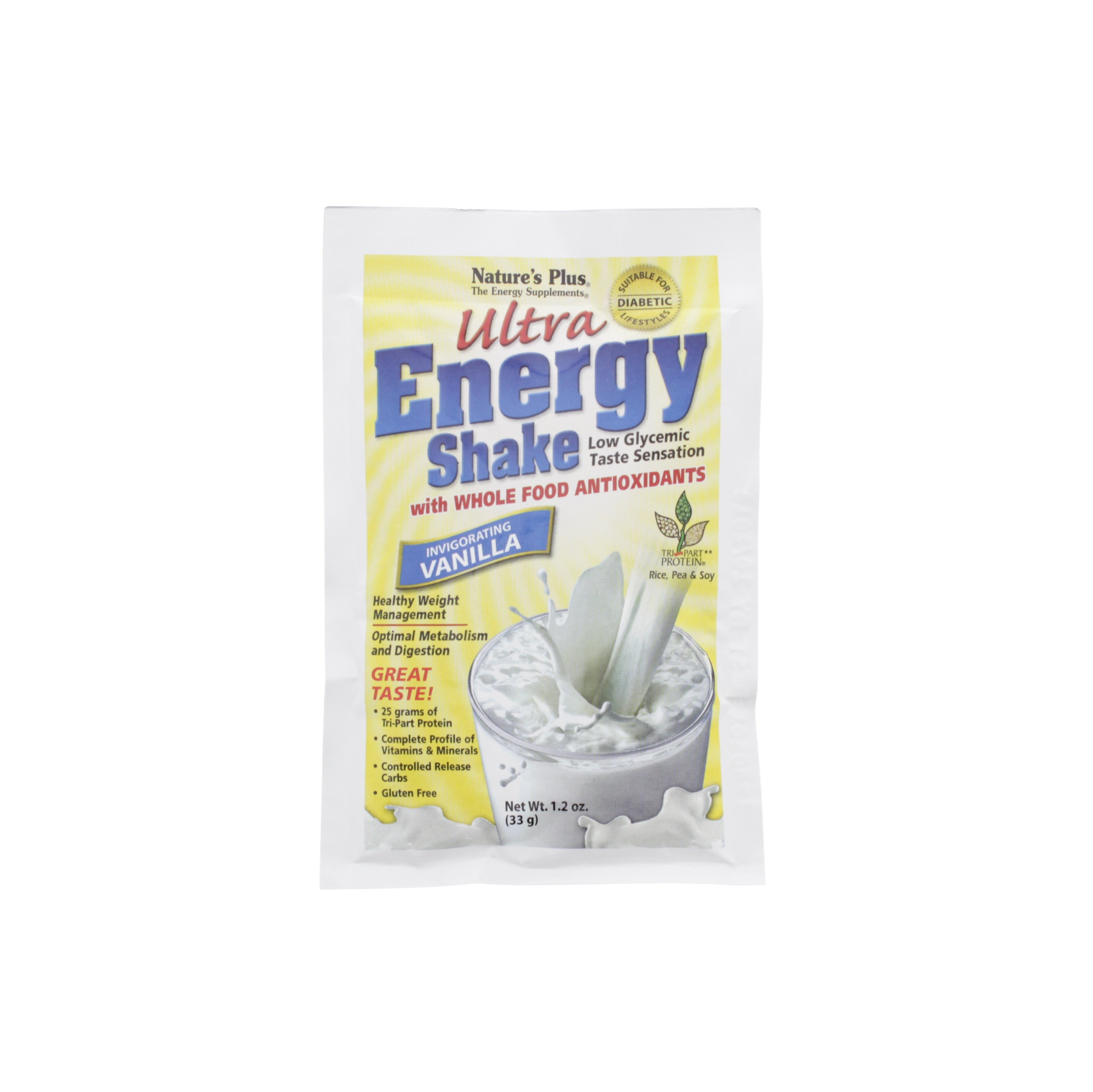 Nature's Plus Ultra Energy Shake, Invigorating Vanilla - Shop Diet ...