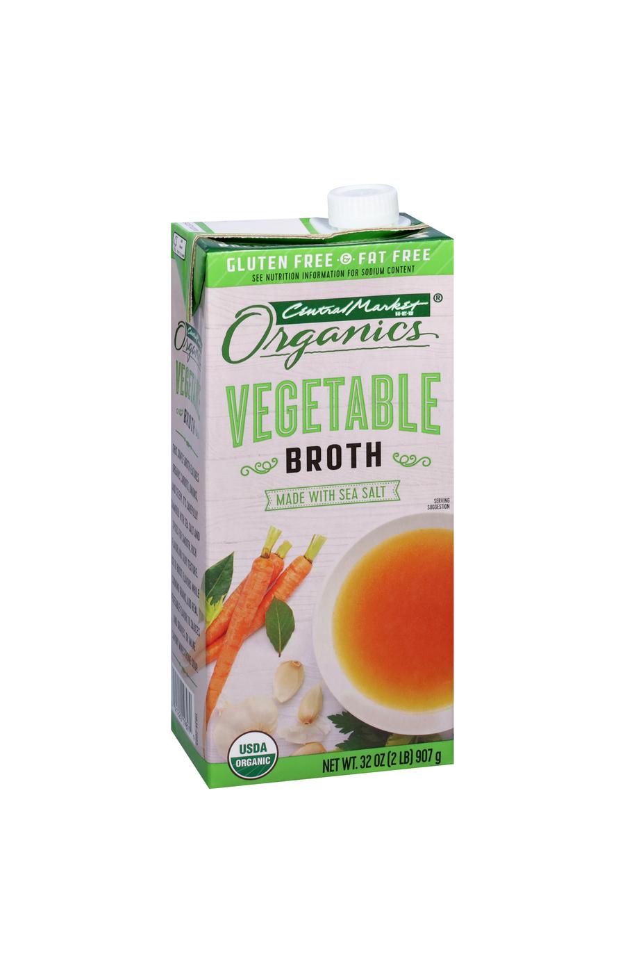 Central Market Organics Vegetable Broth; image 2 of 9