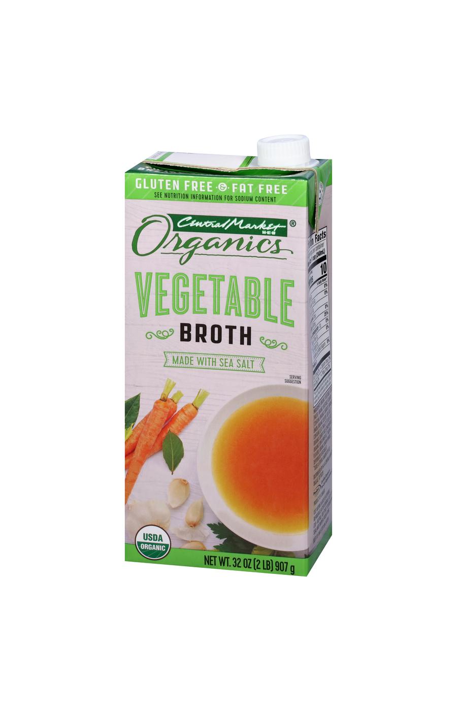 Central Market Organics Vegetable Broth; image 3 of 9