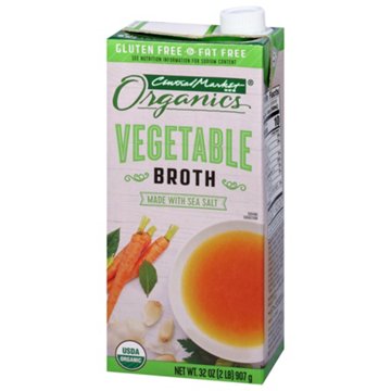 Central Market Organics Vegetable Broth, 32 oz