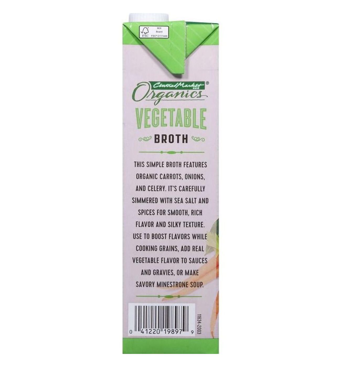 Central Market Organics Vegetable Broth; image 6 of 9