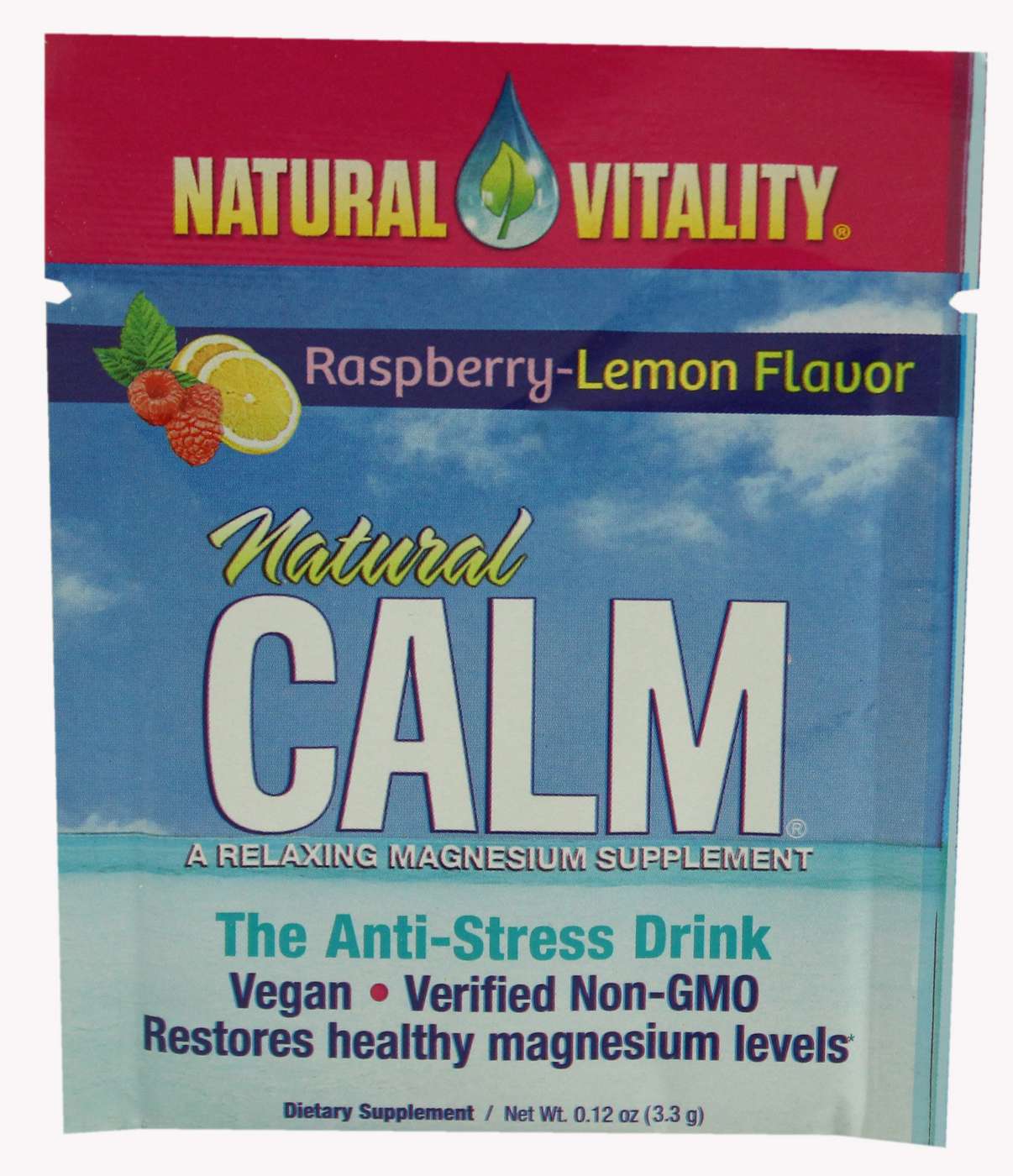 Natural Vitality Natural Calm Rasberry-Lemon Flavor Packet; image 1 of 3