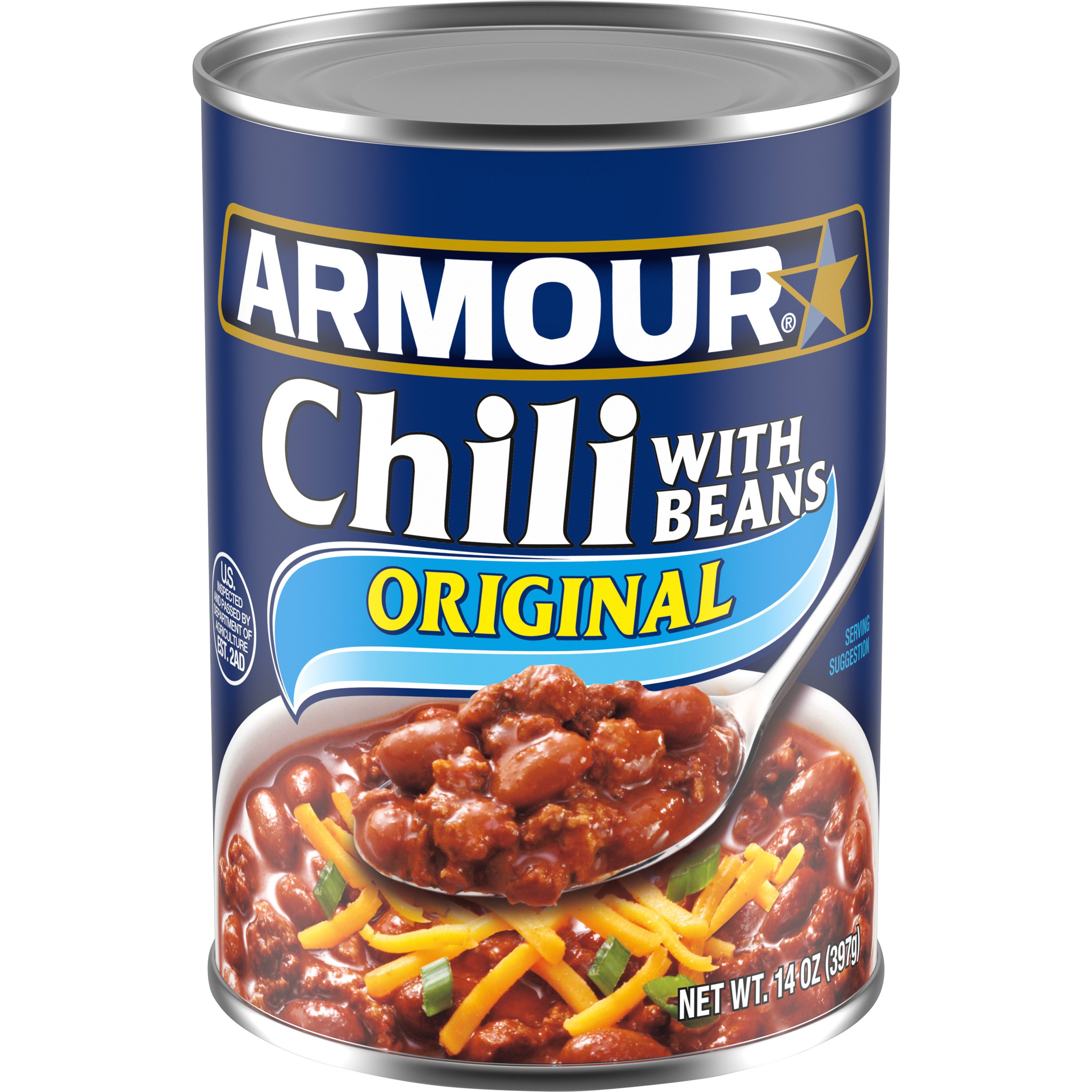 Armour Original Chili With Beans Shop Soups & Chili at HEB