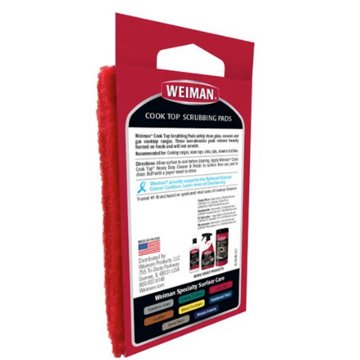 Weiman Cook Top Scrubbing Pads, 3 ct