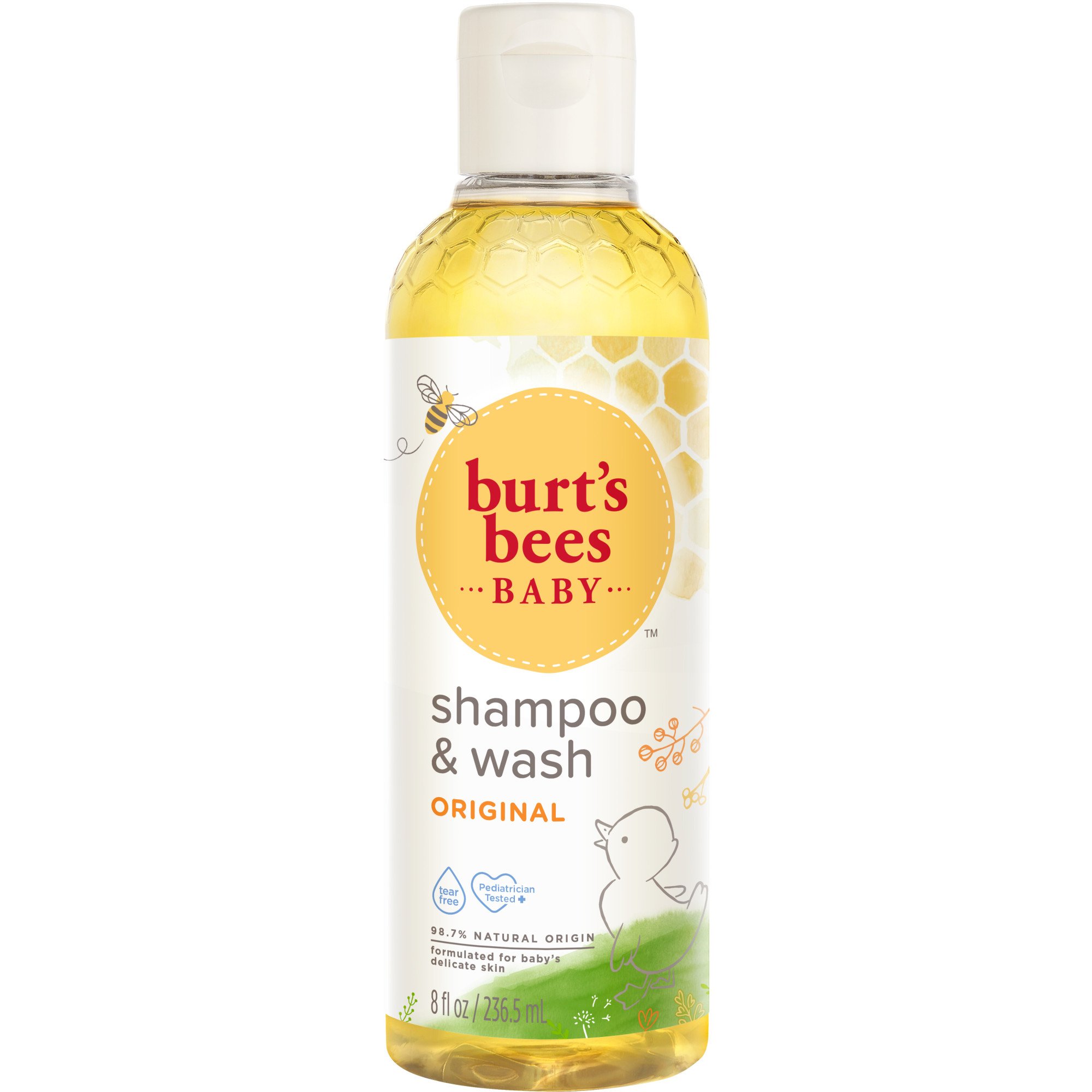 burt's bees baby foaming shampoo & wash