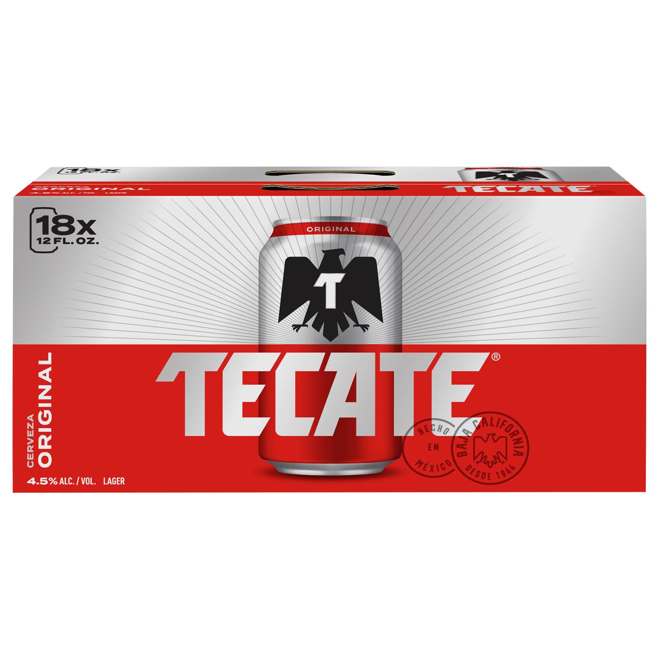 Tecate Beer 12 oz Cans; image 3 of 3