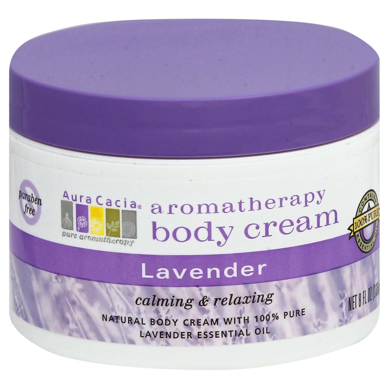 Aura Cacia Pure Aromatherapy Lavender Body Cream Shop Moisturizers at