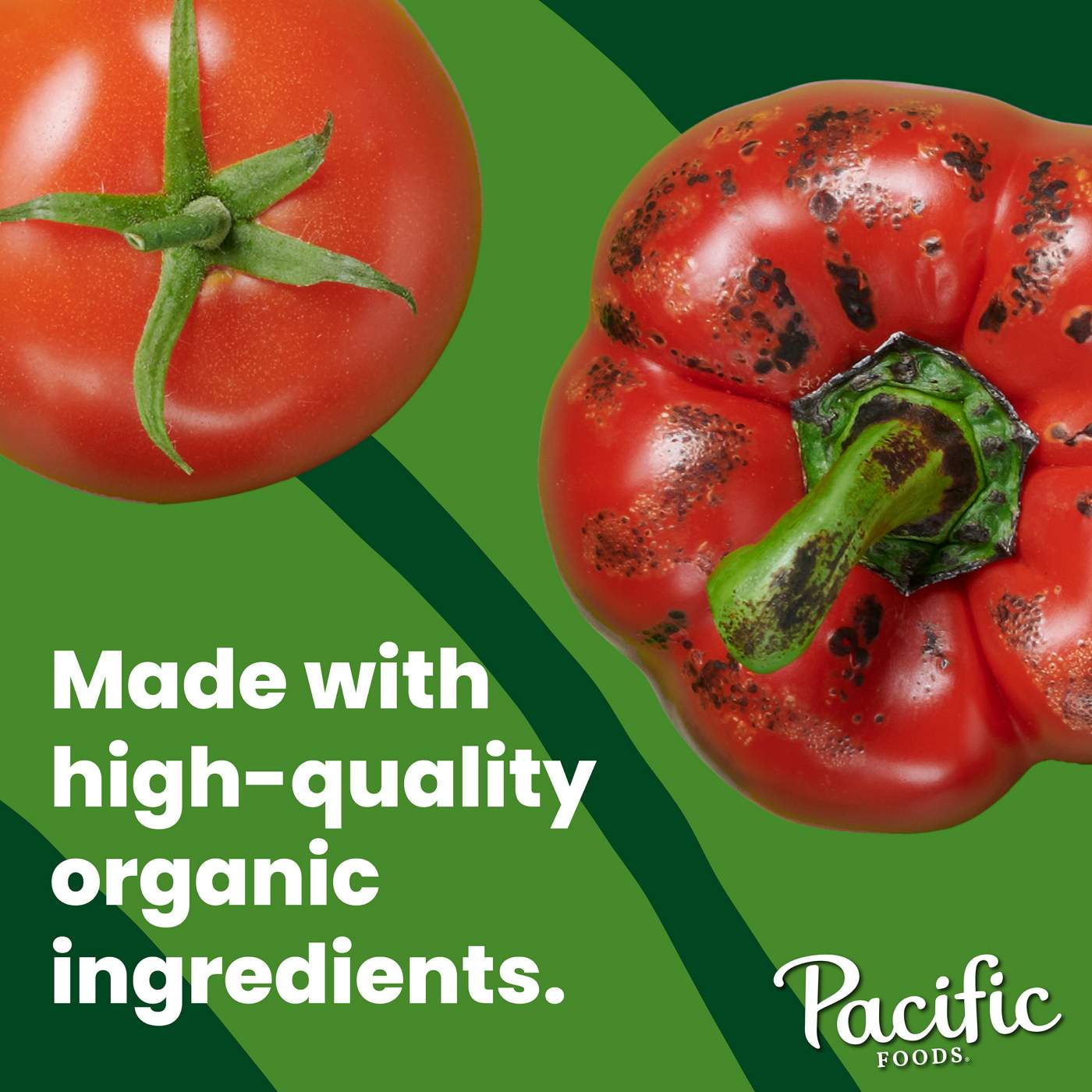 Pacific Foods Organic Roasted Red Pepper & Tomato Soup; image 3 of 8
