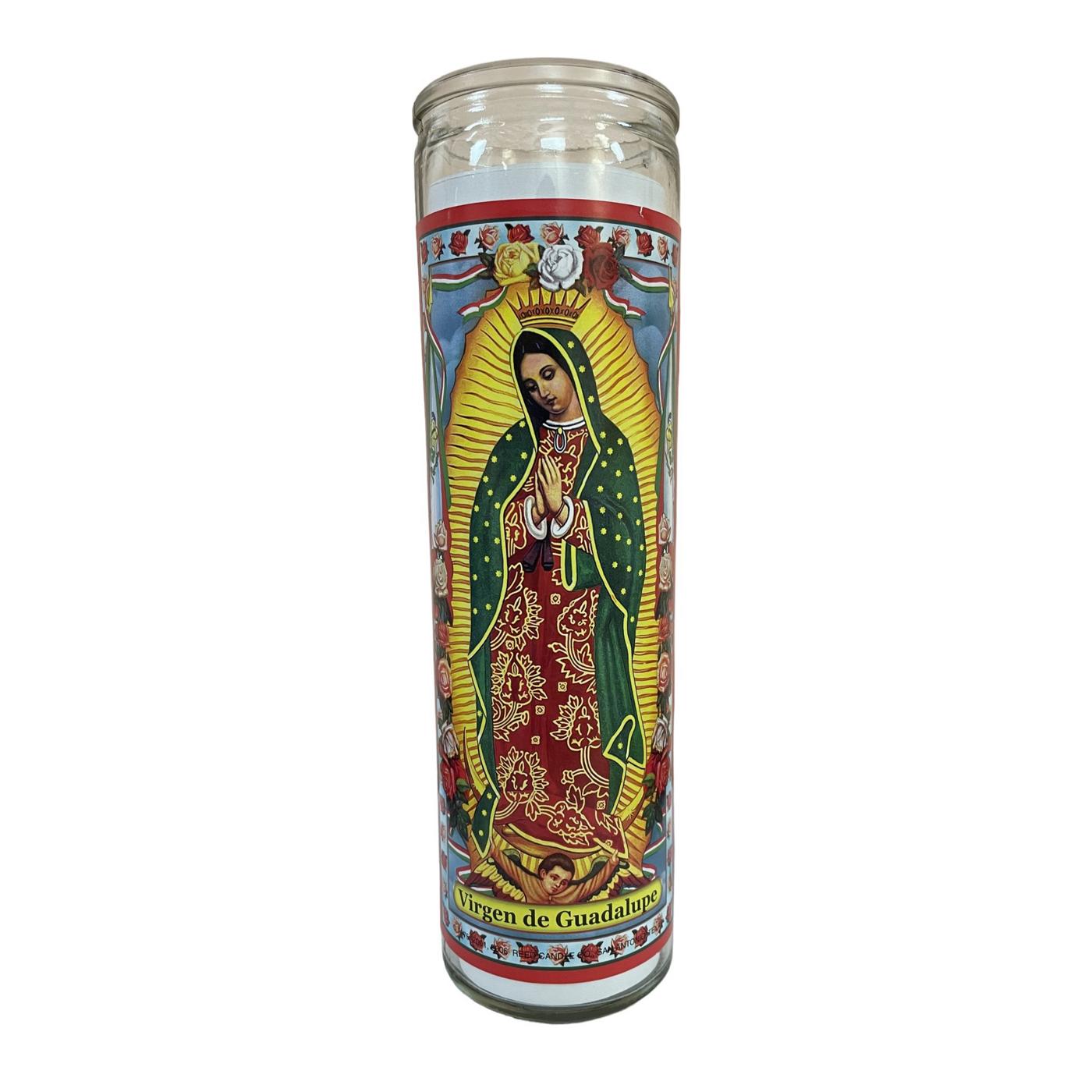 Reed Candle Doblemente Religious Candle - White Wax; image 1 of 2