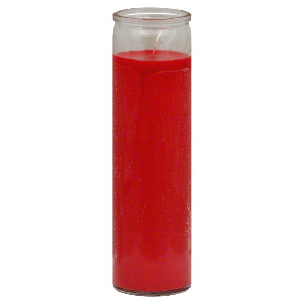 Reed Candle Brilux Clear Red Wax Religious Candle Shop Candles at HEB