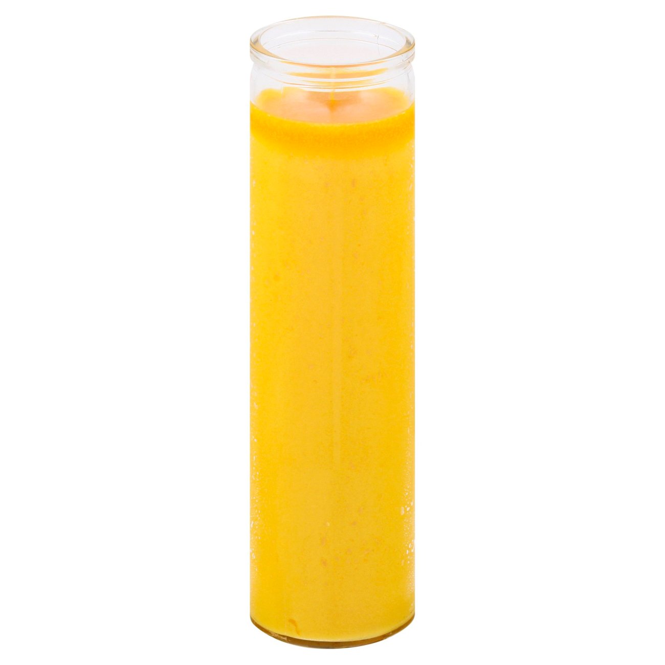 Brilux Clear Glass Candle Yellow Wax Shop Candles at HEB