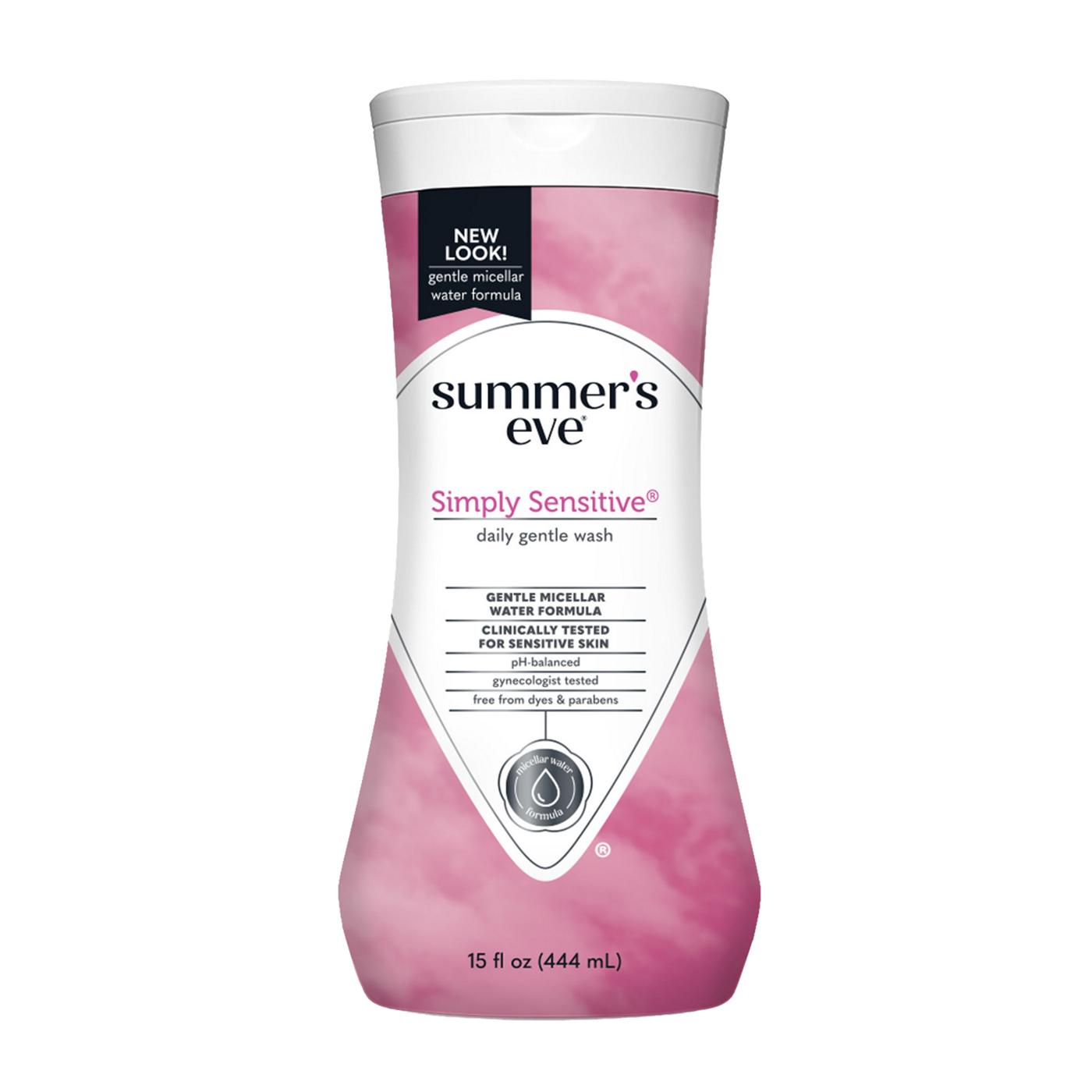 Summer's Eve Cleansing Wash - Simply Sensitive; image 1 of 4