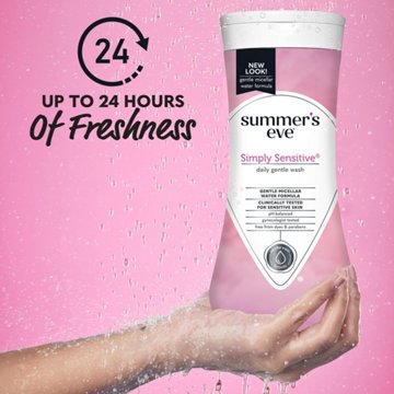 Summer's Eve Cleansing Wash - Simply Sensitive, 15 oz