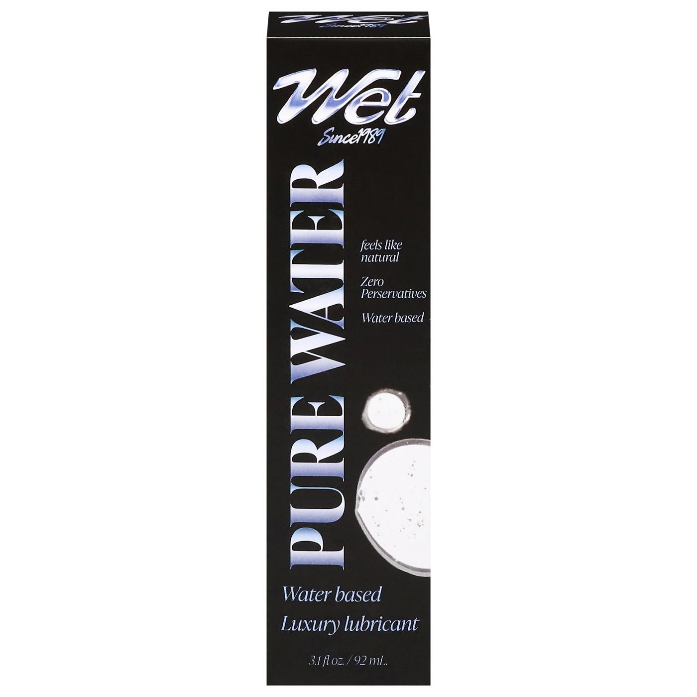 Wet Pure Water Water-Based Luxury Lubricant - Shop Lubricants at H-E-B