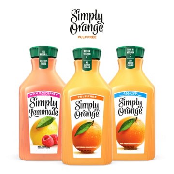 Simply Pulp Free 100% Orange Juice, 76 oz