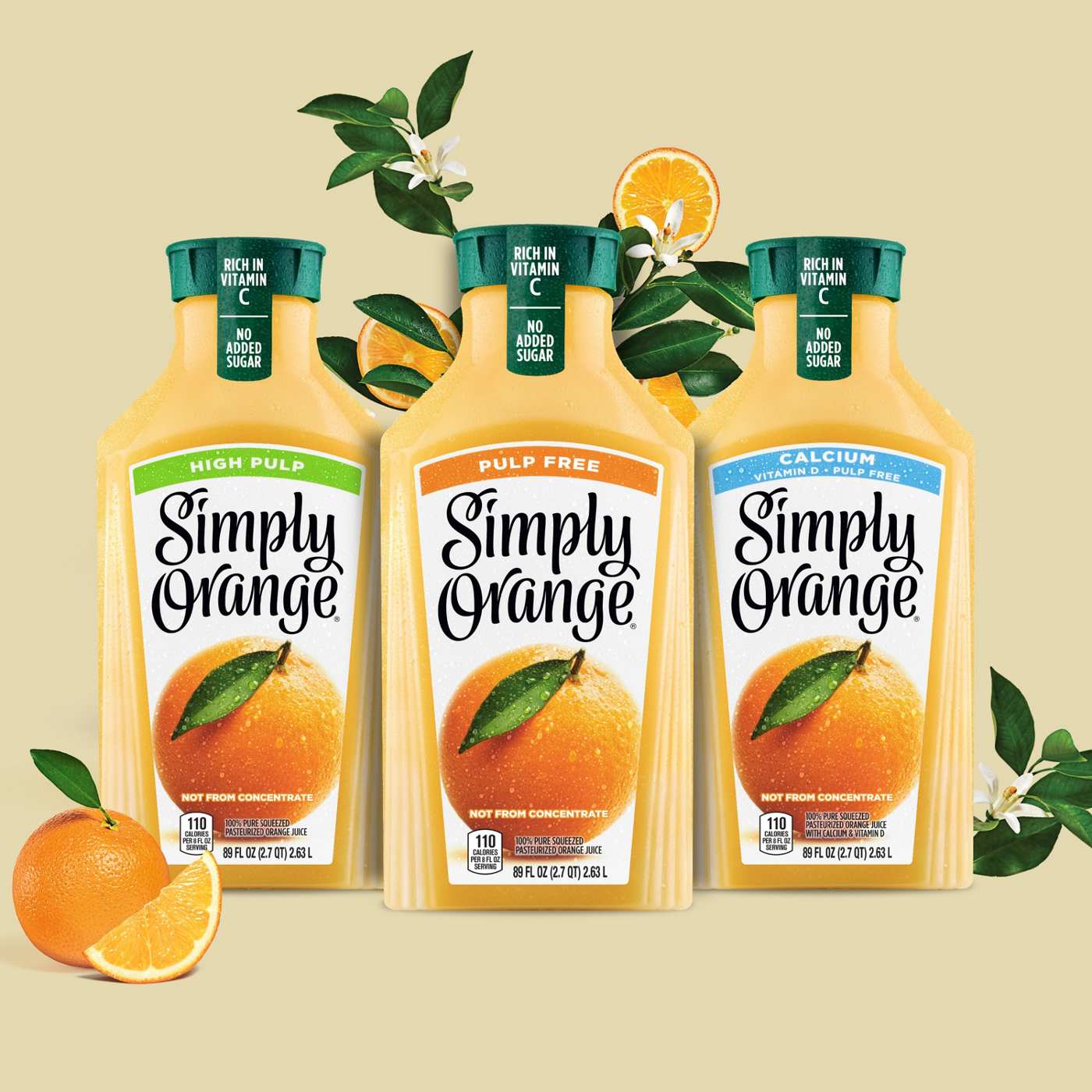 Simply Beverages Pulp Free 100% Orange Juice; image 6 of 7