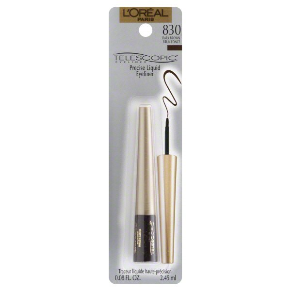 L'Oréal Paris Telescopic Dark Brown Precision Liquid Eyeliner Shop