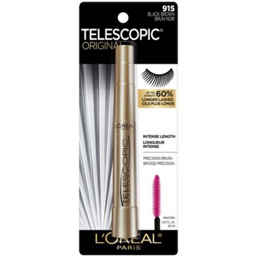 L'Oréal Paris Telescopic Original Washable Lengthening Mascara - Black Brown