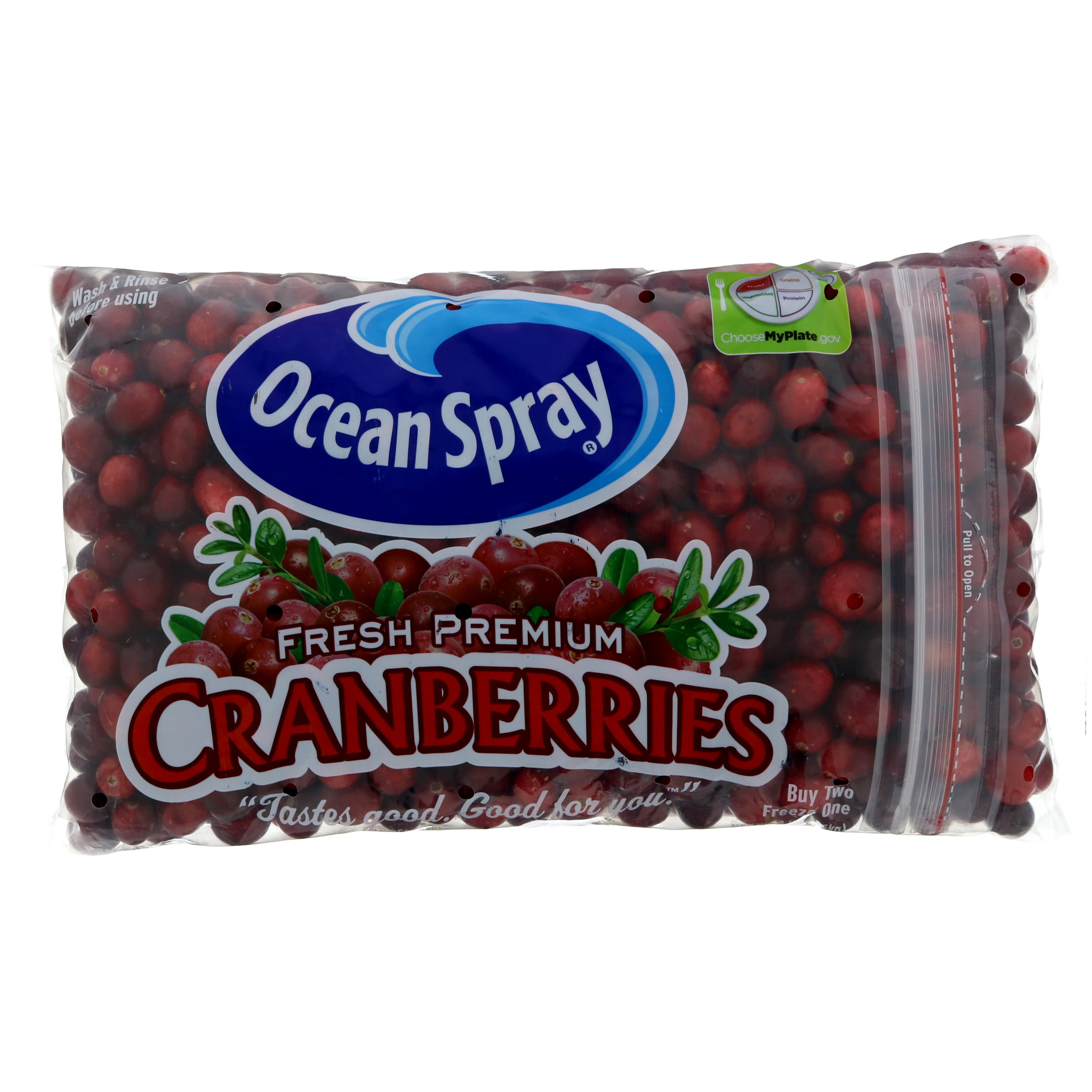 Ocean Spray Fresh Premium Cranberries Shop Fruit at HEB
