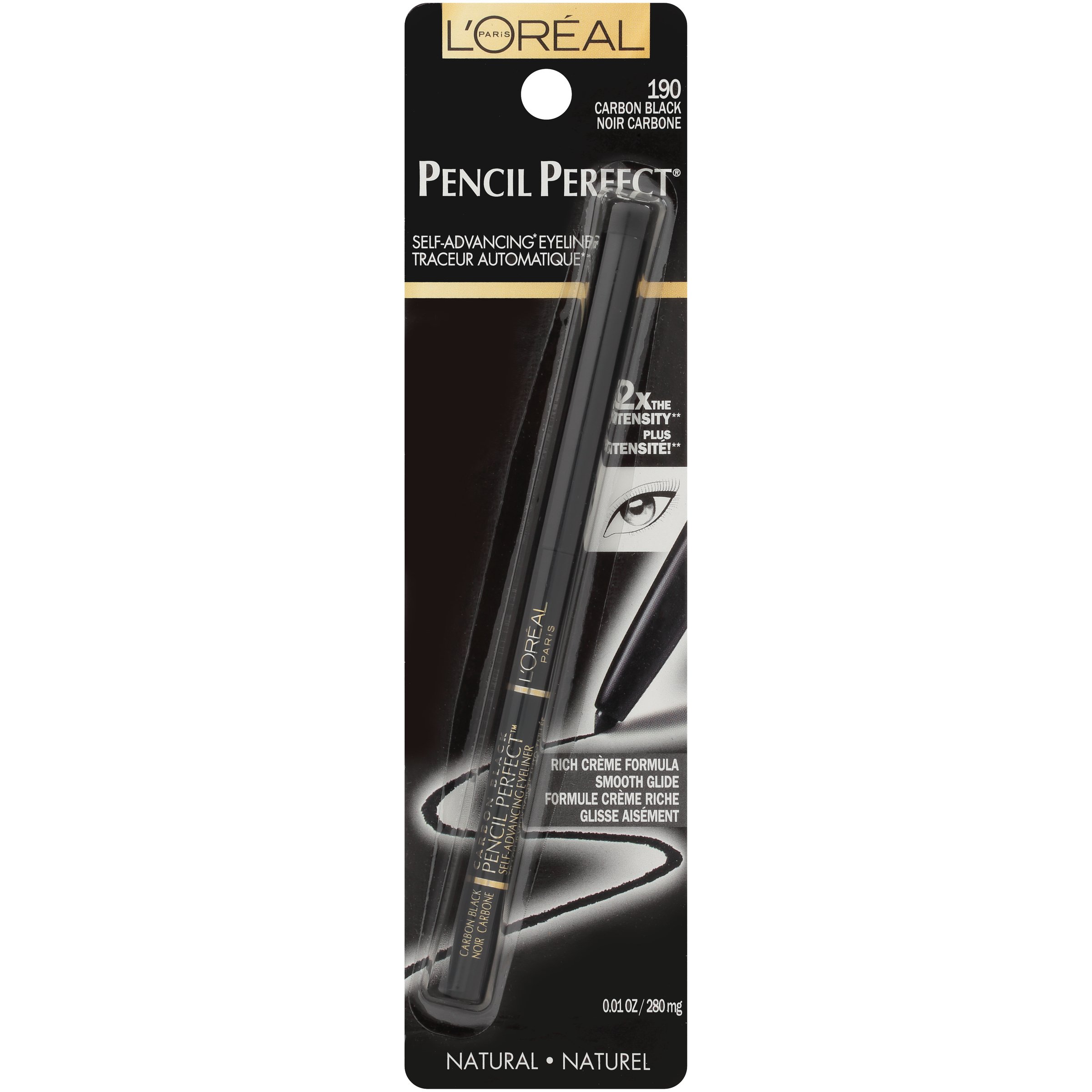 L'Oréal Paris Eyeliner – Präziser Augenstrich Für Lang Anhaltenden Look | Einfach Zu Verwenden & Zu Verwischen