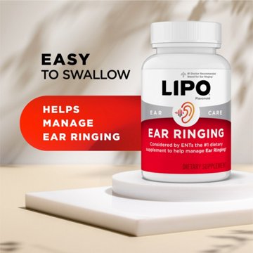 Lipo-flavonoid Ear Ringing Dietary Supplement Caplets, 100 ct