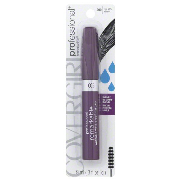CoverGirl Professional Remarkable Washable Waterproof Very Black 200