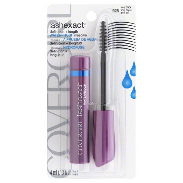 CoverGirl Lash Exact Waterproof Very Black 925 Mascara Shop Makeup at