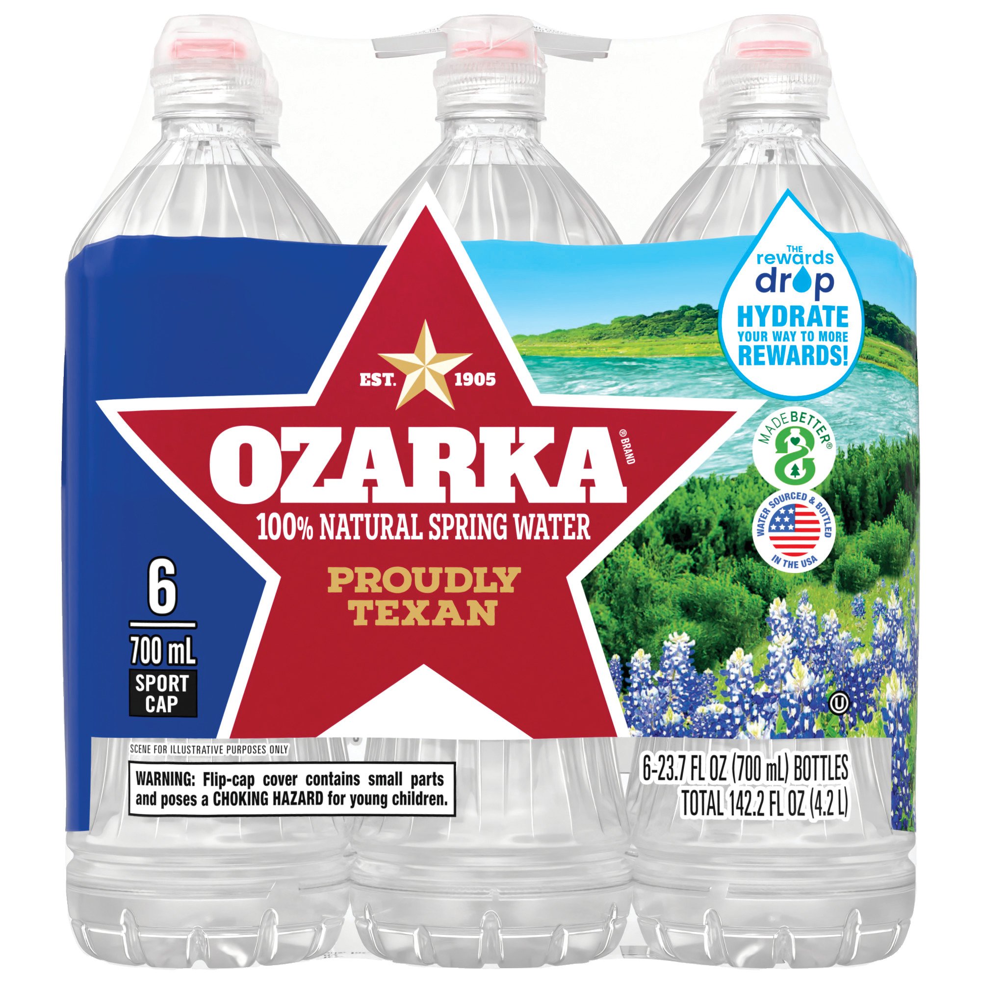 20 Ounce Bottled Spring Water  Poland Spring® Brand 100% Natural Spring  Water