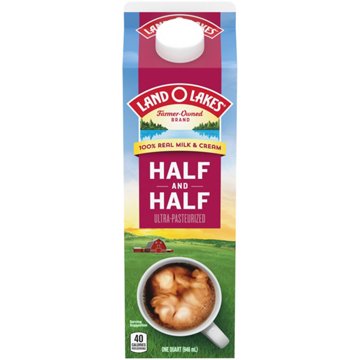 Land O Lakes Half & Half, 1 qt