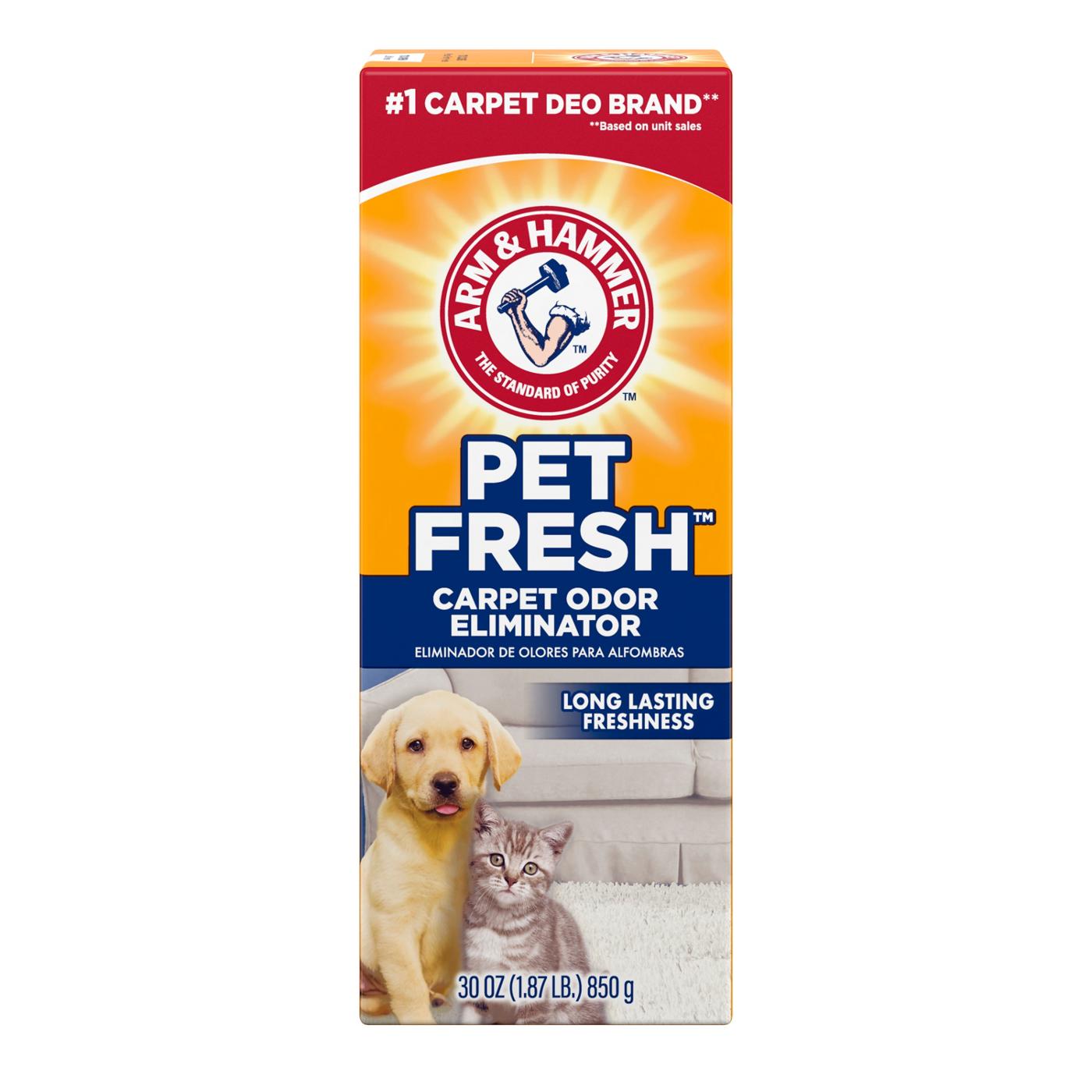 Arm Hammer Pet Fresh Carpet Odor Eliminator Plus Oxi Clean Dirt Fighters