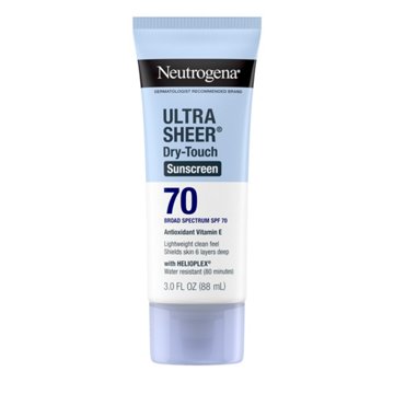 Neutrogena Ultra Sheer Dry Touch Sunscreen Lotion - SPF 70, 3 oz