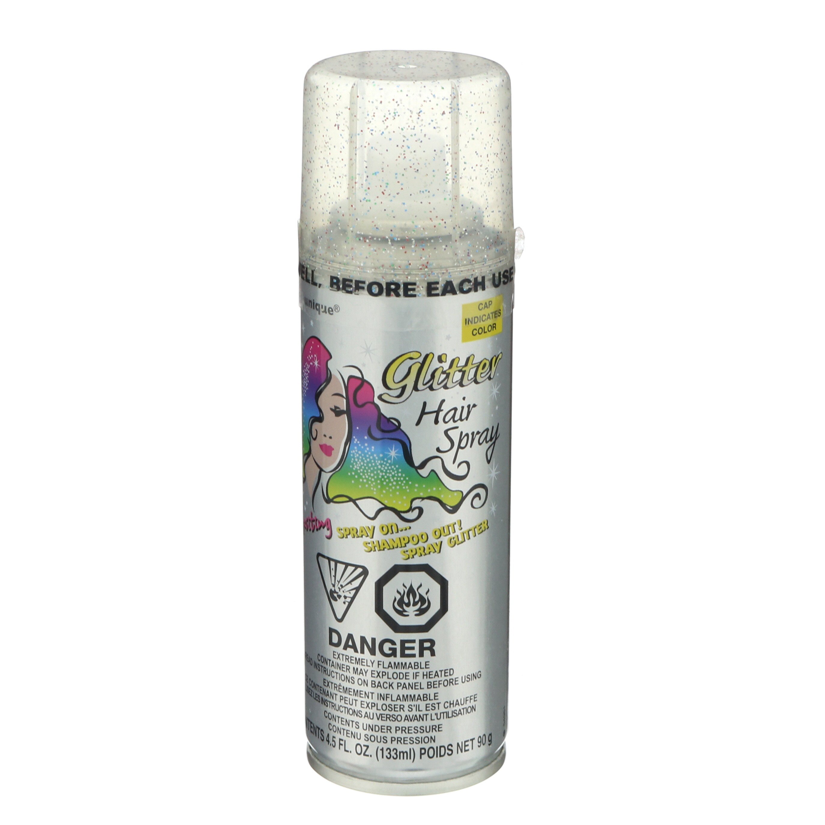Unique Glitter Hairspray, Assorted - Shop Styling Products