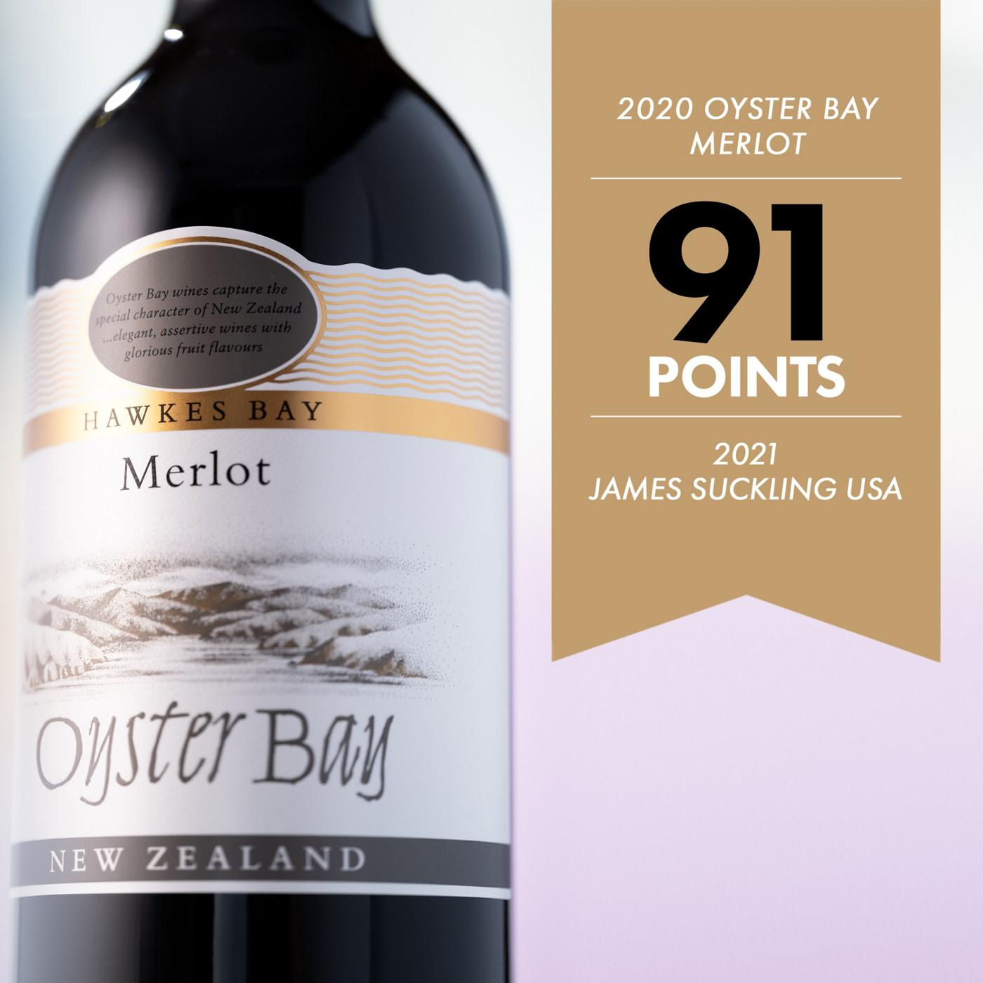 Wine and Beyond - OYSTER BAY MERLOT 750ML - Oyster Bay - 750 ml