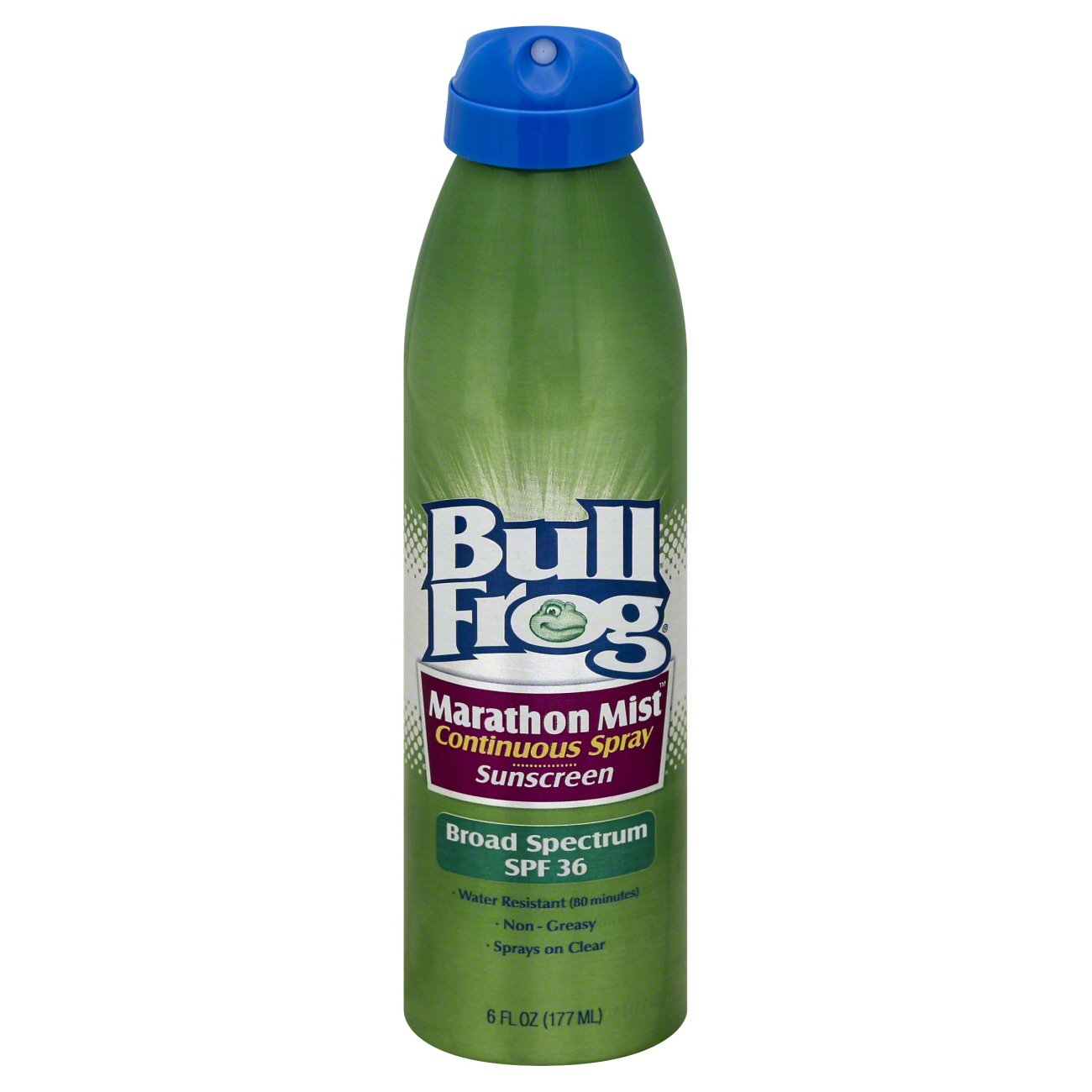 Bull Frog Marathon Mist Sunblock Spray SPF 36 Shop Sunscreen & Self