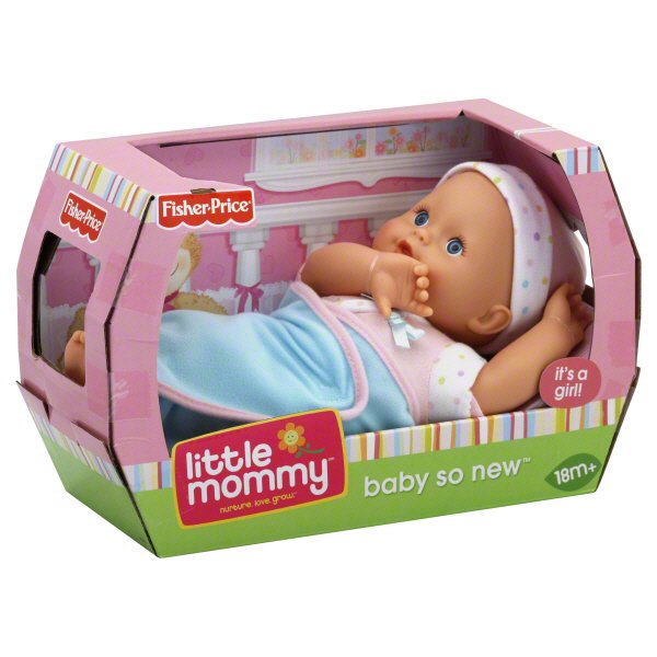 fisher price little mommy doll