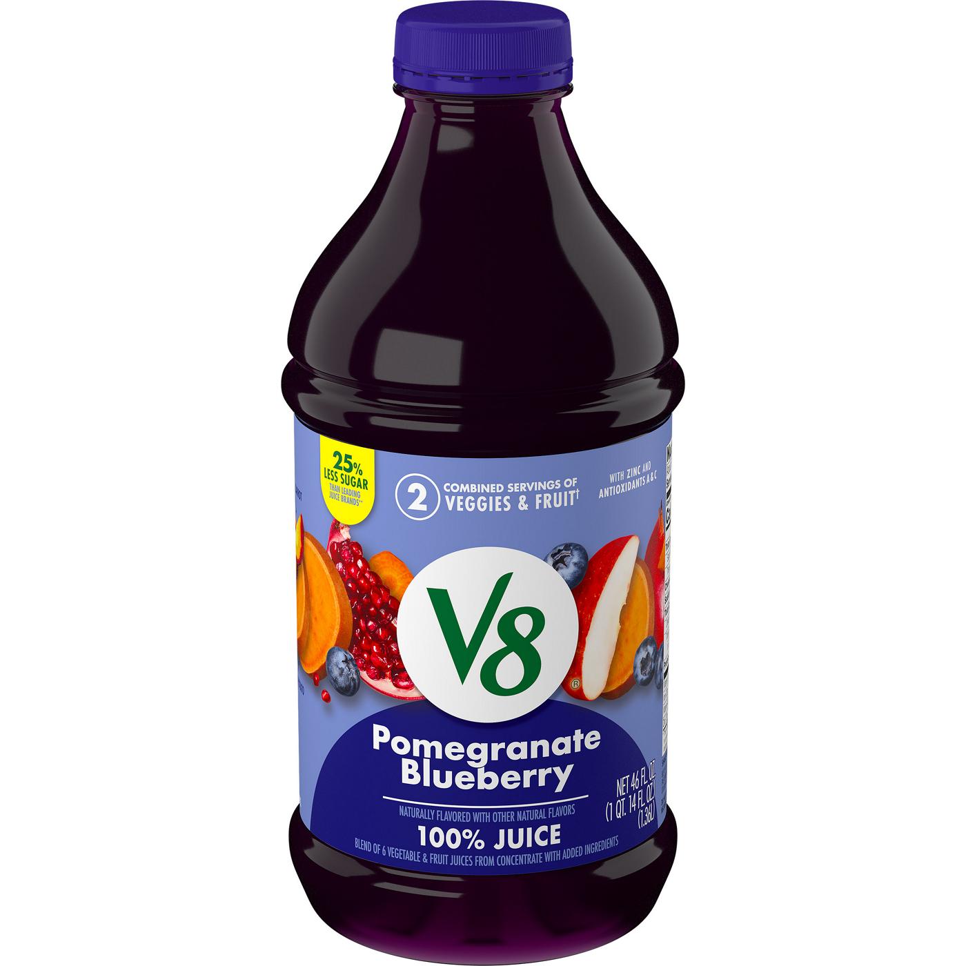 V8 Pomegranate Blueberry 100% Fruit & Vegetable Juice; image 1 of 7