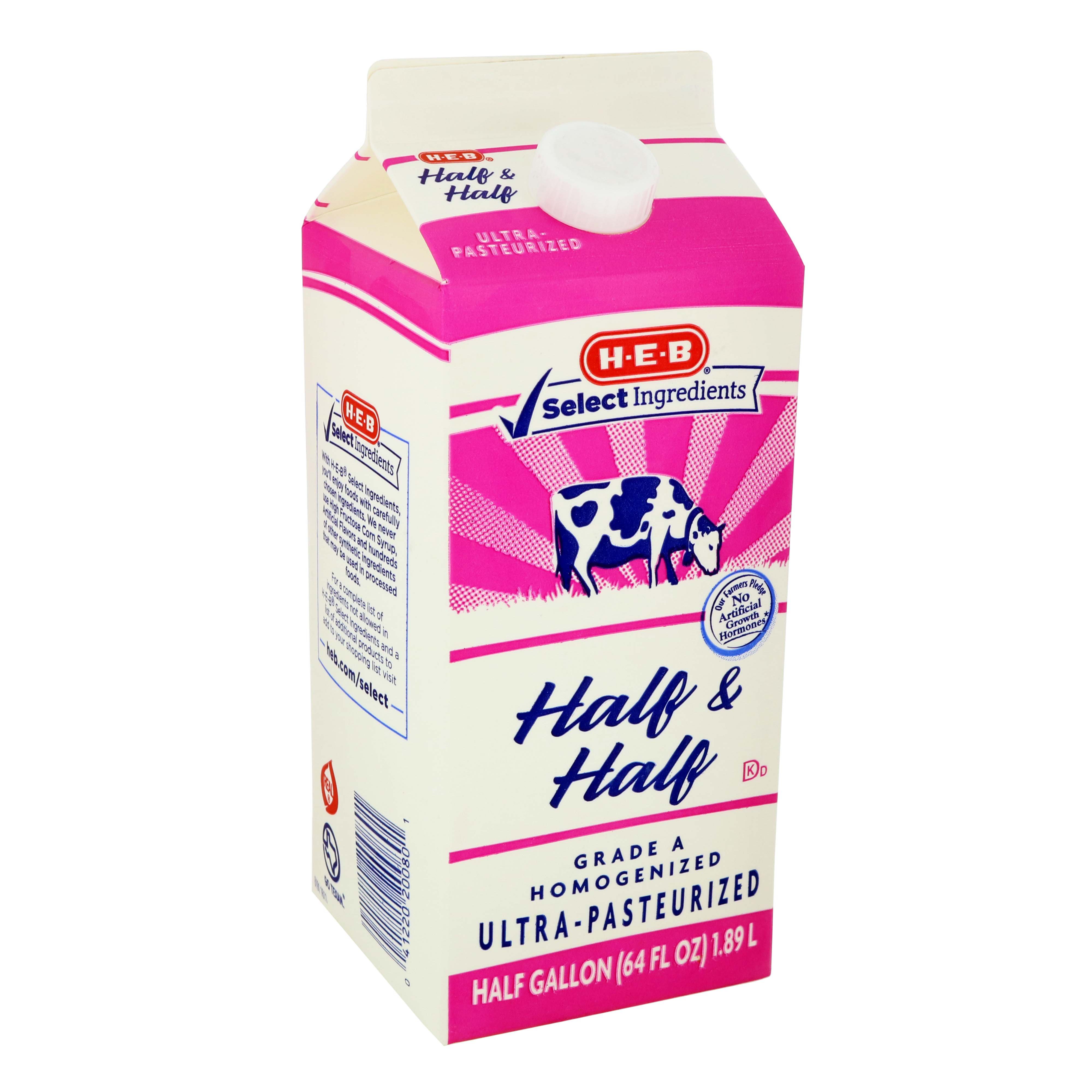 H E B Half Half Shop Cream At H E B