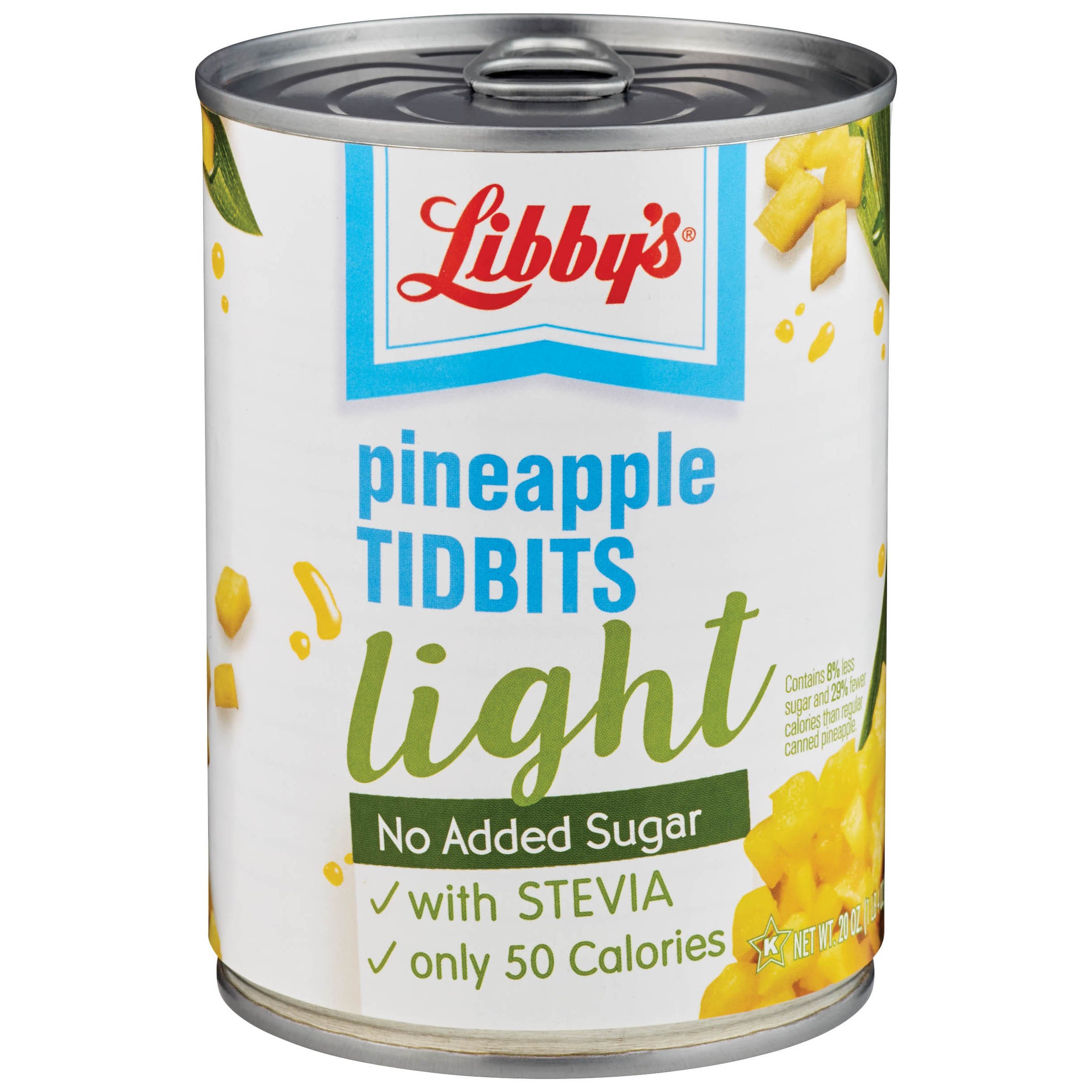 Libby's Light Pineapple Tidbits Shop Fruit at HEB