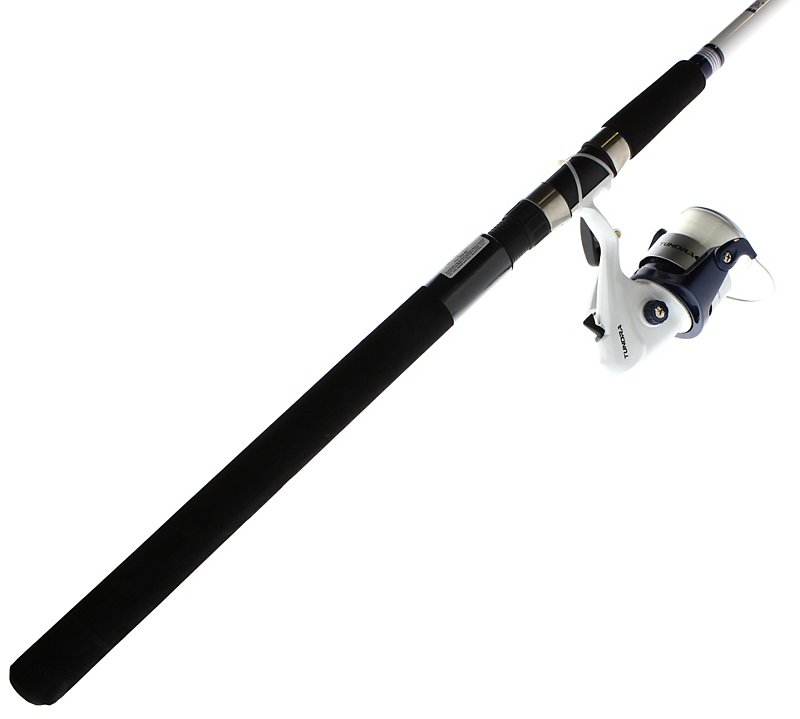 Okuma Tundra Surf Fishing Rod Combo Saltwater Spinning Reel Durable Fiber 10FT 